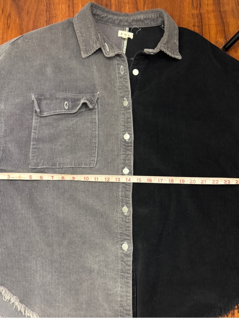 Pol Corduroy Vintage Shirt Size Medium - Picture 6 of 8